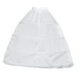 thumbnail image 3 of Falda interior de crinolina para mujer, de 4 , de tul, con media falda, para bodas, banquetes, fiestas de noche, , cosplay, 3 of 8