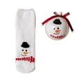 thumbnail image 2 of Harpily Mid Calf Socks for Women Christmas Themed Cute Fun Cozy Fluffy with Complimentary Gifts Fuzzy Socks for Party Wear or Daily Use, 2 of 4