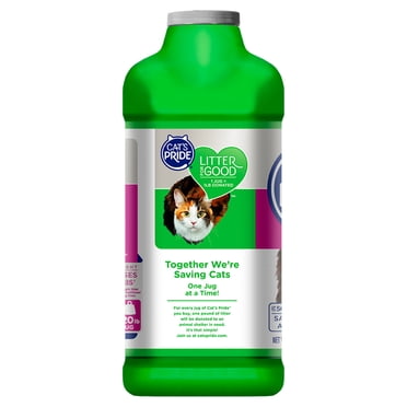 Cat's Pride Lightweight Clumping Litter - 10-Day Odor Control, Multi-Cat Formula 10lbs