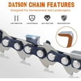 thumbnail image 2 of 3 Pack 18 Inch Chainsaw Chain 68DL for Stihl MS251 MS250 MS241, 3639 005 0068 26RS 68, Oregon L68 V68, 18" Bar Length, .325" Pitch, .063" Gauge, 68 Drive Links, 2 of 5