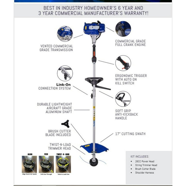 Badger weed wacker outlet