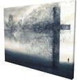 thumbnail image 5 of HFDF A Cross And Dove Wd Canvas Wall Art Religious Christian Wall Art Faith Pats Creative Artwork Christ Design Poster Canvas Prtg For Livg Room Decoration Ready To Hang es 20x16inch Framed, 5 of 6