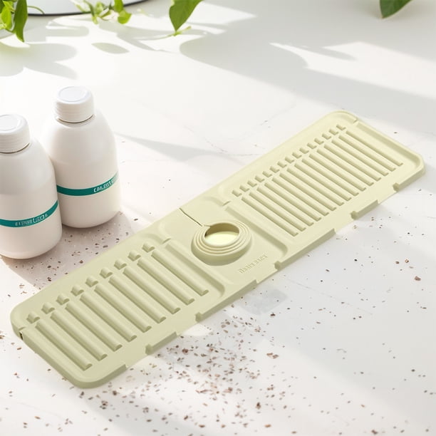 Alfombrilla para grifo de fregadero de cocina protector contra salpicaduras para cocina baño área del fregadero