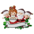 thumbnail image 4 of Adornos navideños, adornos familiares para árbol de Navidad, adornos navideños, n.º 3614, E, 4 of 5