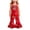 ZA-Red, variant on Wxirdiow Girls July 4th Outfit Baby Boy Girl 4th of July Outfit Sleeveless Corduroy Overalls American Flag Romper Bodysuit Infant Patriotic Clothes Red Size,6-12 Months