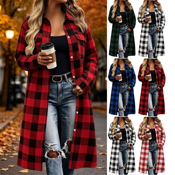 Women's Loose Fit Long Sleeve Lapel Casual Jacket Top Solid Soft Lightweight Versatile Work Office Outfits Daily Wear | CSEONE,Black L