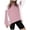Pink, variant on Futezty Sweatshirt for Women Casual Long Sleeve Crewneck Lightweight Pullover Tops Loose Sweatshirts