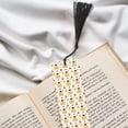 thumbnail image 6 of Kdxio Bees and Flowers Print Metal Tassel Bookmarks,Perfect Gift for Art Lovers and Bookworms Metal Bookmarks for Women, 6 of 8