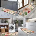 thumbnail image 2 of Bright Pioneer Flower Kitchen Rug Mat,Kitchen Runner Rugs Non Skid Washable,Decorative Kitchen Floor Mats for Kitchen,Sink,Laundry,17"X47", 2 of 5