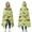 LightGreen Cartoon Dinosaurs-1, variant on Wearable Blanket,LightGreen Cartoon Dinosaurs Pattern Hooded Wearable Flannel Blanket for Adults & Teens,Winter Poncho Shawl Wrap Cape Cozy Anti-Pill,50"x60"