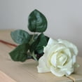 thumbnail image 6 of Allstate 27" Cream White Long Stem Rose Artificial Floral Spray, 6 of 9