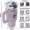thumbnail image 7 of Gifts for Mom from Daughter Son - Mom Gifts - Christmas Gifts for Mom, Mom Birthday Gifts, Birthday Gifts for Mom, Mothers Day Gifts for Mom - Mother, New Mom Gifts for Women - 40 Oz Purple Tumbler, 7 of 7