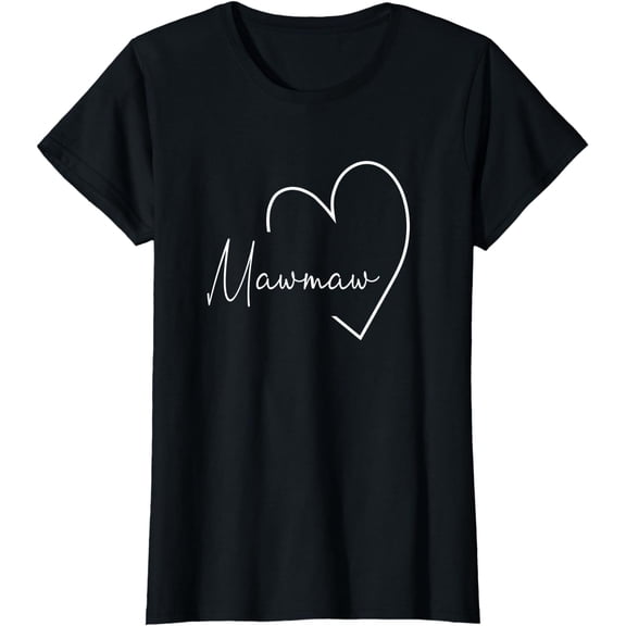Womens Mawmaw Gift Grandma Christmas Mother's Day T-Shirt