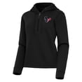 thumbnail image 2 of Women's Antigua  Black Houston Texans Contemporary Quarter-Zip Hoodie, 2 of 3