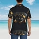 thumbnail image 4 of Fotbe Casino Cards Poker Camisa Hawaiana para Hombre Unisex – Camisa Casual de Verano con Botones de Manga Corta de Algodón y Lino,X-Large, 4 of 7