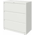 thumbnail image 5 of Hirsh 36"W 3 Drawer Metal Lateral File Cabinet Home/Office- Matte White Texture, 5 of 5