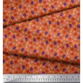 thumbnail image 3 of Soimoi Polyester Crepe Fabric Trophy,Timer Clock & Basketball Sports Print Fabric by The Yard 52 Inch Wide, 3 of 3