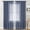 Dark Blue, variant on Dark Blue Semi Voile Sheer Curtains, 94 Inches Long 1 Panels, Solid-Color Double-String Polyester Curtain Rod Pocket Window Treatment for Living Room Bedroom Dining Room( 94.88x51.97in)