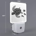 thumbnail image 2 of Goofa Family Of Sea Turtles Night Light, Plug-in, Dusk to Dawn Sensor, Warm White, Ambient Lighting, Ideal Kids Adults Nightlight-US, 2 of 9