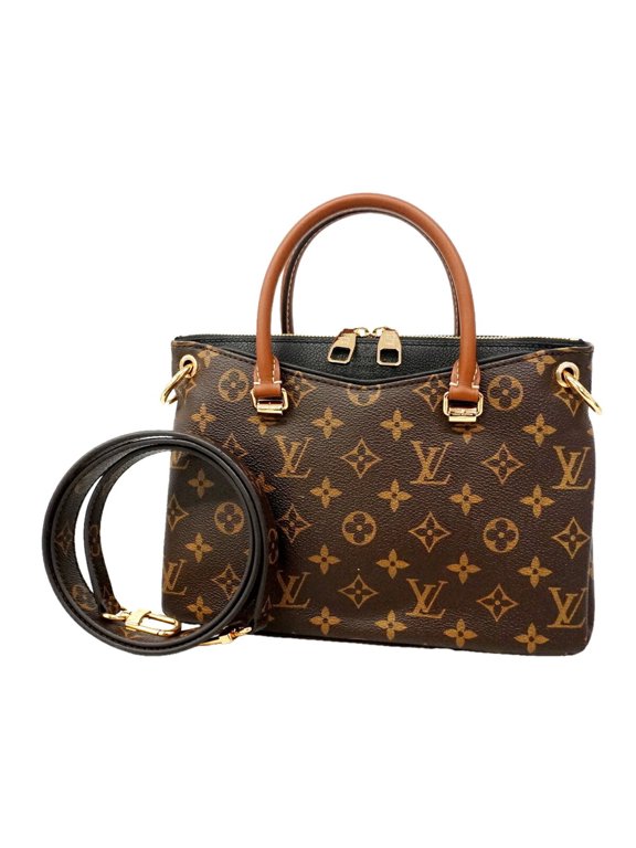 Pre-Owned Louis Vuitton Monogram Pallas BB Handbag M41218 Noir 2-way bag for women