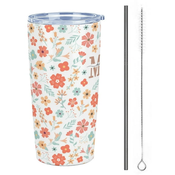 Mimi Tumbler 20 Oz, Mimi Grandma Gifts for Christmas, Cup Coffee Mug Mothers Day Gifts from Grandkids, Grandmother Gift Ideas