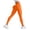 Orange, variant on felwors No Front Seam Workout Leggings for Women Tummy Control Lifting Leggings Buttery Soft Gym Yoga Pants (Orange, M)