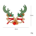 thumbnail image 3 of 1 pieza de suministros navideños, marcos navideños, decoración de gafas, baile navideño, disfraces, gafas de fiesta, regalos de Navidad, Papá Noel, 3 of 5