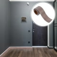 thumbnail image 2 of 1 rollo de moldura adhesiva para pared, rodapié, moldura flexible, moldura para suelo, 2 of 7