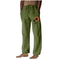 thumbnail image 2 of Pantalones largos para hombre, moda, estampados, casuales, cintura elástica con bolsillo, pantalones deportivos, pantalones de poliéster para hombre., 2 of 4