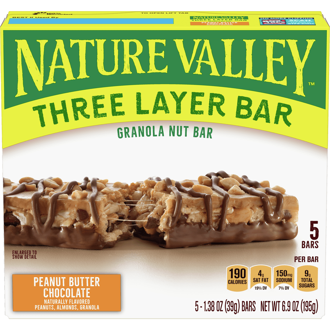 Nature Valley Peanut Butter Chocolate Granola Nut Bars 6.9oz