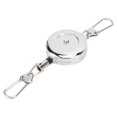thumbnail image 4 of Steel Rope Keychain, Useful Accessory Elastic Keychain Gadgets Light In Weight For Outdoor Fishing Accessory ANGGREK Descripción de la referencia, 4 of 5