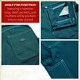 thumbnail image 4 of Dickies Womens Work Pants - High Waist Women Carpenter Pants Relaxed Fit with Belt & Utility Pockets, 4 of 7