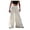 White, variant on Wide Leg Sweatpants Women Women's Solid Color High-waist Loose Women's Wide Leg Pants