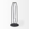 thumbnail image 4 of Mercana Aria 4.5L X 3.9W X 11.0H Metal And Glass Holder Object in Black, 4 of 10
