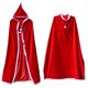 thumbnail image 5 of Adornos navideños, adornos navideños, capa navideña, capa de Caperucita Roja, ropa de disfraces, capa roja popular de Papá Noel para adultos, ropa, productos de capa de Europa y América, 5 of 9