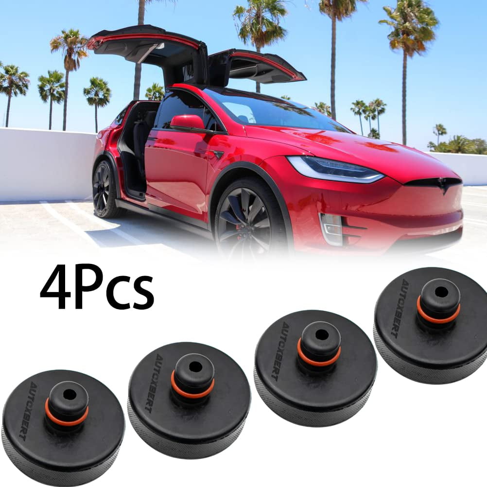 S 1Pc Car Rubber Jack Lift Pad Adapter Tool Fits For Tesla Model 3,Y X 