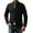 Black, variant on uikmnh Mens Sweaters Men's Autumn and Winter Plain Coloured Outdoor Casual Style Suit Collar Sweater Jacket Fall Sweaters Size:S
