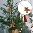 thumbnail image 3 of Gymnture christmas Small Resin Christmas Gingerbread Men Tree Ornaments Xmas Decoration Gifts, 3 of 11