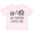thumbnail image 3 of Inktastic My Peepaw Loves Me Grandchild Boys or Girls Toddler T-Shirt, 3 of 5