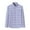 CA-Blue, variant on BiZtdJrK Shirts for Men Long Sleeve Plaid Dress Shirts Casual Button Down Turndown Collar Work Tops with Front Pocket Blue M