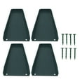 thumbnail image 2 of 4PCS Rain Gutter Downspout Splash Block, Gutters Downspout Extensions, Rain Downspout Guard Decorative, Gutter Drain Down  Extender Diverter With 8 Fixing Nails, 2 of 8