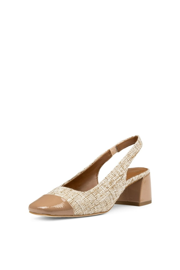 Donald Pliner Women's Amore Slingback Pump, Camel, 9