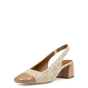 Donald Pliner Women's Amore Slingback Pump, Camel, 9