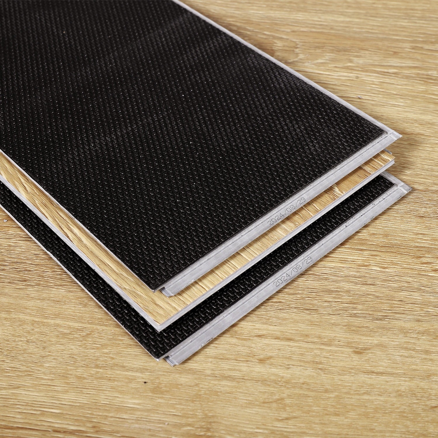 Home Aesthetics Interlocking Vinyl Flooring Planks 36" X 6", 14 Planks Covers 21