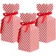 thumbnail image 1 of 50 cajas de dulces para regalos navideños con 50 cintas, cajas de regalo para tartas, fiestas, postres, galletas, embalaje de papel., 1 of 5