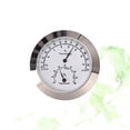 thumbnail image 1 of HEALEEP Guitar Case Hygrometer Round Humidity Gauge Metal for Home and Office 1Pack, 1 of 7