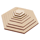 thumbnail image 5 of Piezas de madera redondas para el día de San Valentín Decoración del hogar Piezas de madera pintadas a mano para niños Accesorios Dibujo Graffiti Piezas delgadas de madera, 5 of 5