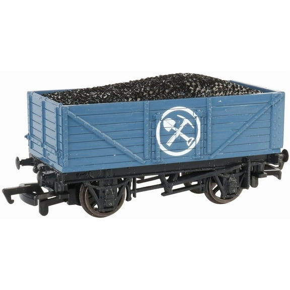 Bachmann Industries HO Mining Wagon With Load Blue BAC77001 HO Rolling Stock