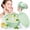 Green, variant on MQ Silicone Face Bowl for Ice with Built-In Icetray, Collapsible Ice Bowl for Face Bath at Home