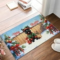 thumbnail image 2 of Merry Christmas Woofmas Xmas Noel Scottish Terrier Elf Candy Cane Snow Doormat Scottie Dog Lover Gifts Indoor Outdoor Welcome Mat - 13017, 2 of 5